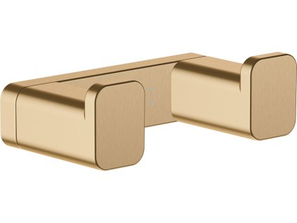 Hansgrohe AddStoris Dvojitý háček, kartáčovaný bronz 41755140