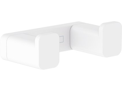 Hansgrohe AddStoris Dvojitý háček, matná bílá 41755700