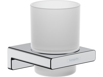 Hansgrohe AddStoris Nádobka na ústní hygienu, chrom 41749000