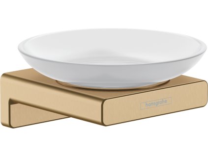 Hansgrohe AddStoris Miska na mýdlo, kartáčovaný bronz 41746140