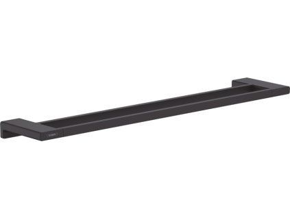 Hansgrohe AddStoris Držák na osušku dvojitý, matná černá 41743670