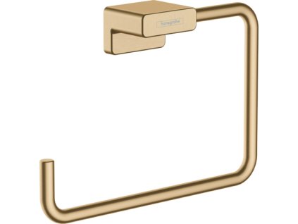 Hansgrohe AddStoris Kruh na ručník, kartáčovaný bronz 41754140