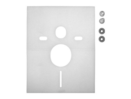 Duravit - Protihluková sada pro závěsné WC, 0050640000