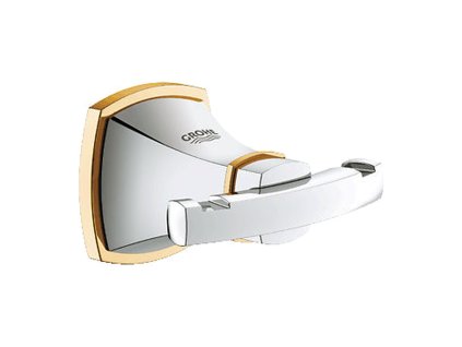 GROHE Grandera - Háček na koupací plášť, chrom / zlatá 40631IG0