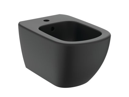Ideal Standard Tesi - Závěsný bidet, hedvábná černá T3552V3
