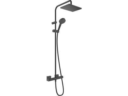 Hansgrohe Vernis Shape Showerpipe 230 1jet s termostatem, matná černá 26286670