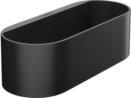 Hansgrohe WallStoris Odkládací polička hluboká, matná černá 27912670