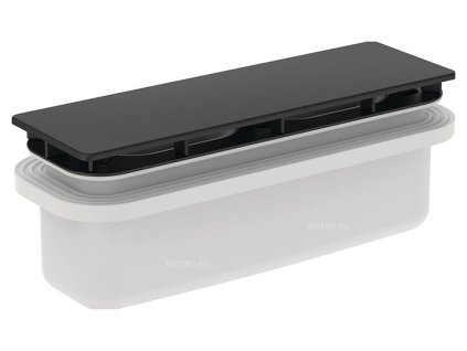 Ideal Standard UltraFlat New - Sifon k vaničce, krytka odpadu, černá matná T4493V3