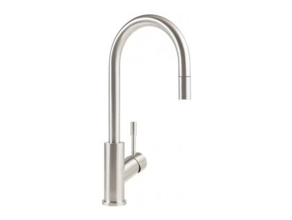 Villeroy & Boch Umbrella Flex - Dřezová baterie stojánková s výsuvnou sprchou, nerez 925400LC
