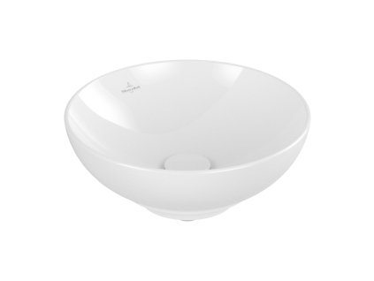 VILLEROY & BOCH Villeroy Boch Loop & Friends - Umyvadlová mísa Ø 380 mm, bez přepadu, alpská bílá 4A450101