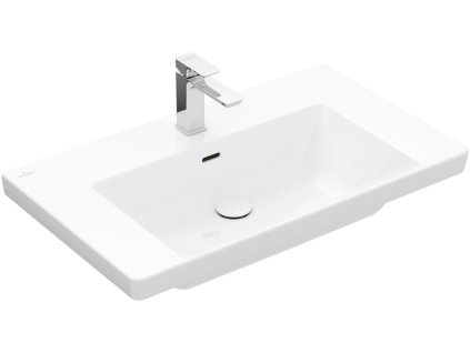 Villeroy & Boch Subway 3.0 - Umyvadlo 800x470 mm, s přepadem, alpská bílá 4A708001