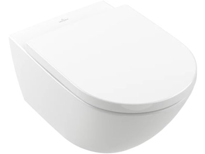 Villeroy & Boch Subway 3.0 - Combi Pack WC závěsné TwistFlush + sedátko s poklopem SoftClosing, alpská bílá 4670TS01