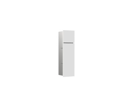 Emco Asis - WC modul vestavný, 600x150mm, panty vlevo, matná bílá 975551302