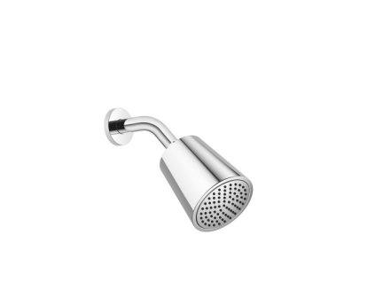 Dornbracht Tara - Hlavová sprcha Ø 100 mm s ramenem na zeď, chrom 28504979-00