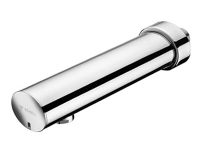 SCHELL MODUS E nástěnná senzorová umyvadlová baterie HD-K na studenou vodu, na baterie 6V, 230 mm, chrom 019540699