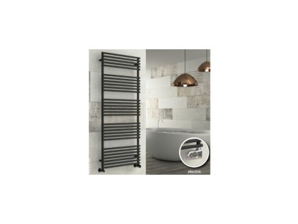 Cordivari Gloria 22 - Radiátor elektrický s ECO termostatem 1750x580 mm, černá matná 3581660050060