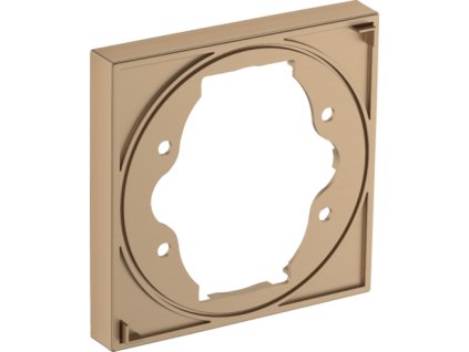 Hansgrohe ShowerSelect prodlužovací rozeta, kartáčovaný bronz 13593140