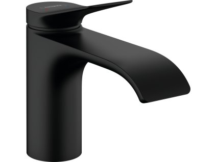 Hansgrohe Vivenis Páková umyvadlová baterie 80 bez odtokové soupravy, matná černá 75012670