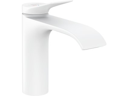 Hansgrohe Vivenis Páková umyvadlová baterie 110 CoolStart s odtokovou soupravou s táhlem, matná bílá 75023700