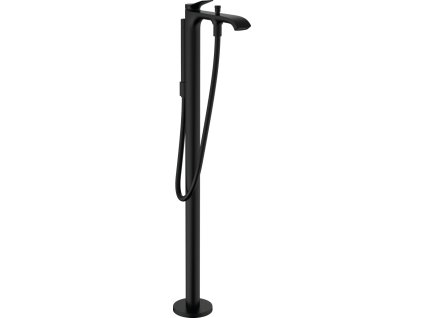 Hansgrohe Vivenis Páková vanová baterie volně stojící na podlaze, matná černá 75445670