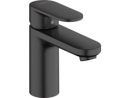Hansgrohe Vernis Blend Páková umyvadlová baterie 100 CoolStart s odtokovou soupravou s táhlem, matná černá 71585670