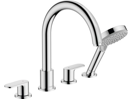 Hansgrohe Vernis Blend 4-otvorová baterie na okraj vany, chrom 71456000