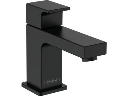 Hansgrohe Vernis Shape Stojánkový ventil 70 pro studenou vodu bez odtokové soupravy, matná černá 71592670