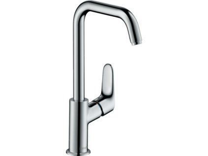 Hansgrohe Focus Páková umyvadlová baterie 240 s otočným výtokem, bez odtokové soupravy, chrom 31519000