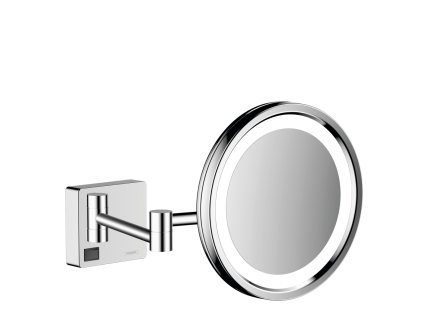 Hansgrohe AddStoris Kosmetické zrcadlo s LED osvětlením, chrom 41790000