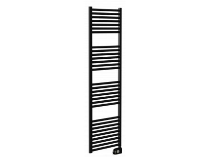Cordivari Lisa 22 BLACK electric - radiátor 1385x500 mm s termostatem, černá matná 3581646100156