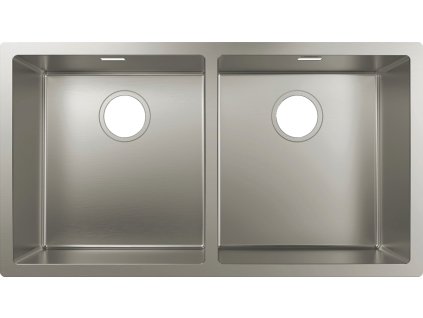 Hansgrohe S71 S719-U765 Dřez pod desku 370/370, nerezová ocel, 43430800