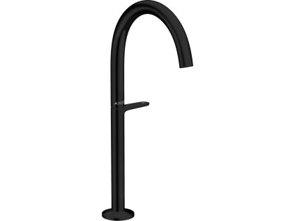 AXOR One umyvadlová baterie Select 260 pro umyvadlové mísy s odtokovou soupravou Push-Open, matná černá 48030670