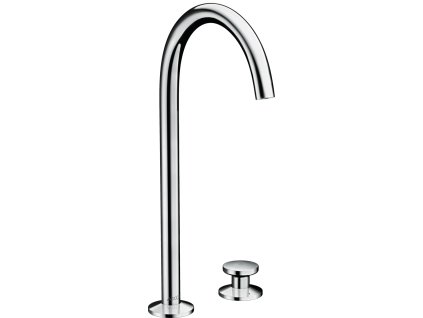 AXOR One 2-otvorová umyvadlová baterie Select 260 s odtokovou soupravou Push-Open, chrom 48060000