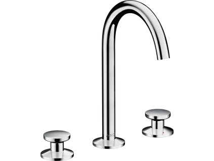 AXOR One 3-otvorová umyvadlová baterie Select 170 s odtokovou soupravou Push-Open, chrom 48070000