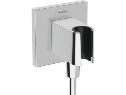 Hansgrohe FixFit E přípojka hadice se sprchovým držákem, chrom 26889000
