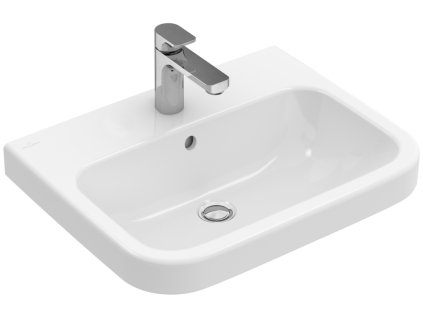 Villeroy & Boch ARCHITECTURA - Umyvadlo 650x470x180 mm, s přepadem, neleštěné, Bílá Alpin CeramicPlus 418865R1