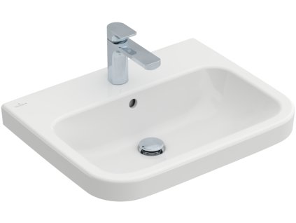 Villeroy & Boch ARCHITECTURA - Umyvadlo 600x470x180 mm, s přepadem, bílá alpin CeramicPlus 418860R1