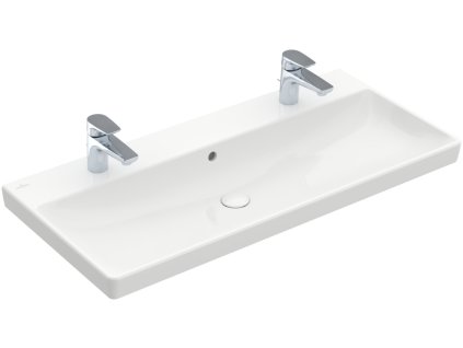 Villeroy & Boch AVENTO - Umyvadlo na skříňku 1000x470x180 mm, s přepadem, bílá Alpin CeramicPlus 4156A4R1