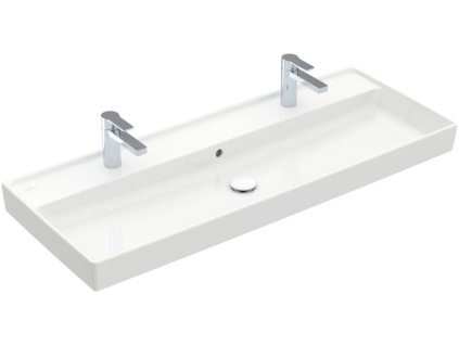 Villeroy & Boch Collaro - Umyvadlo 1200x470 mm, bez přepadu, alpská bílá CeramicPlus 4A33C1R1