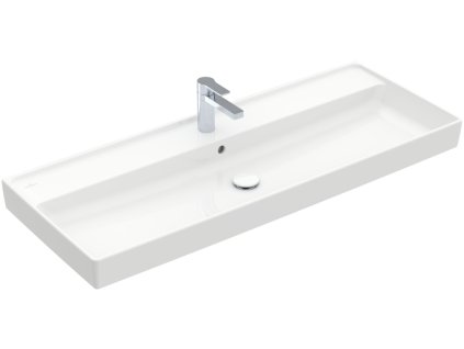 Villeroy & Boch Collaro - Umyvadlo na skříňku 1200x470 mm, bez přepadu, alpská bílá CeramicPlus 4A33C2R1