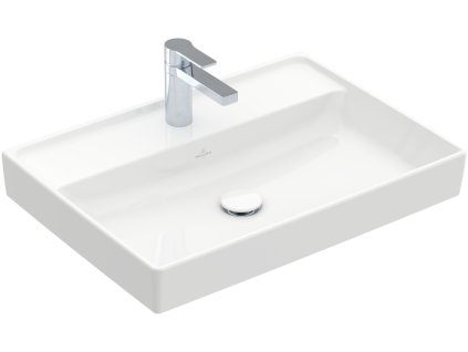 Villeroy & Boch COLLARO - Umyvadlo 650x470x160 mm, bez přepadu, bílá Alpin 4A336601