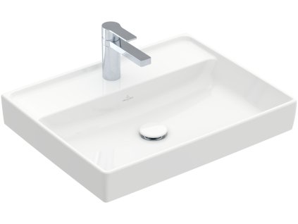 Villeroy & Boch COLLARO - Umyvadlo 600x470x160 mm, bez přepadu, bílá Alpin 4A336101