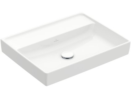 Villeroy & Boch COLLARO - Umyvadlo 600x470x160 mm, bez přepadu, bílá Alpin CeramicPlus 4A3363R1