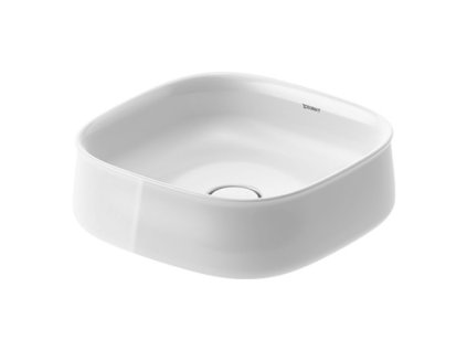 Duravit Zencha - Umyvadlová mísa 420x420 mm, bílá 2373420079