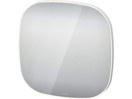 Duravit Zencha - Zrcadlo 700x700 mm s osvětlením, bílá ZE7056000000000