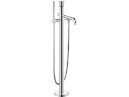 Duravit White Tulip - Vanová páková baterie volně stojící na podlaze, chrom WT5250000010