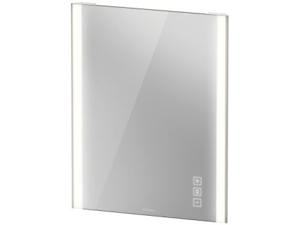 Duravit XViu - Zrcadlo 620x800 mm s osvětlením, champagne matná XV70410B1B1