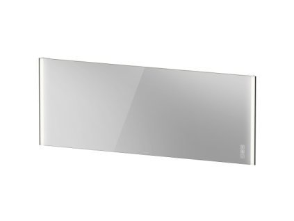 Duravit XViu - Zrcadlo 2020x800 mm s osvětlením, černá matná XV70490B2B2