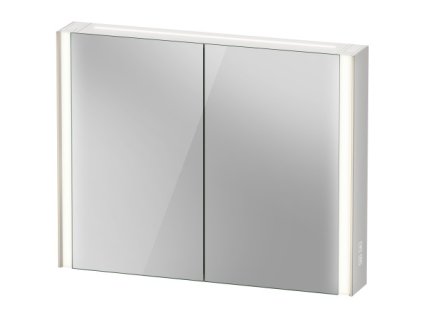 Duravit XViu - Zrcadlová skříňka s osvětlením, Icon verze, 1020x156 mm, champagne matná XV71430B1B1