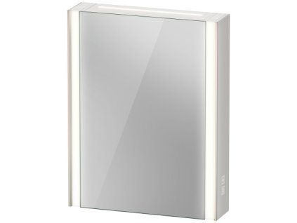 Duravit XViu - Zrcadlová skříňka s osvětlením, Icon verze, 620x156 mm, panty vlevo, champagne matná XV7141LB1B1